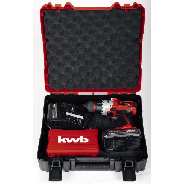 EINHELL AKUMULATORSKI VRTALNIK V SETU TE-CD 18/2 LI +39 (1X2.5 AH)