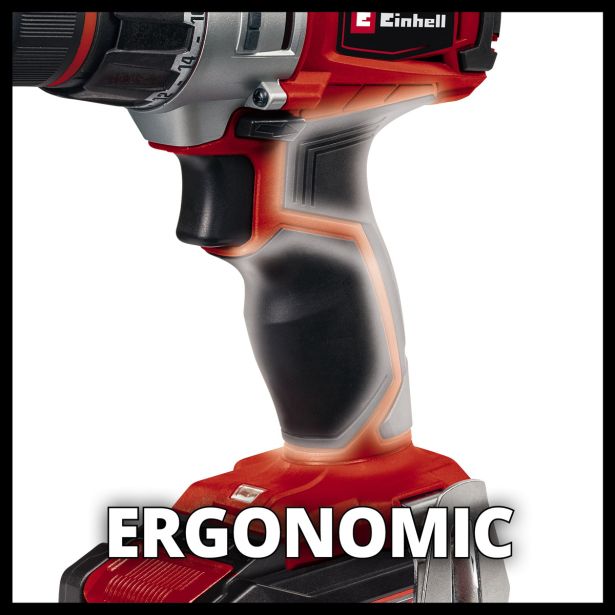 EINHELL AKUMULATORSKI VRTALNIK V SETU TE-CD 18/2 LI +39 (1X2.5 AH)