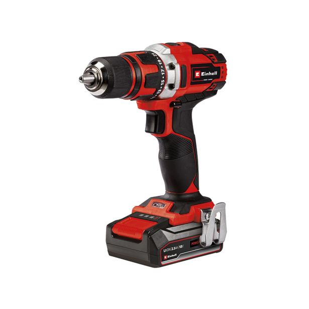 AKUMULATORSKI VRTALNIK EINHELL TE-CD 18/40-1 LI KIT POWER X-CHANGE
