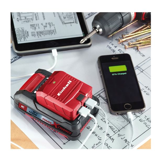 ADAPTER EINHELL TE-CP 18 LI USB SOLO PXC