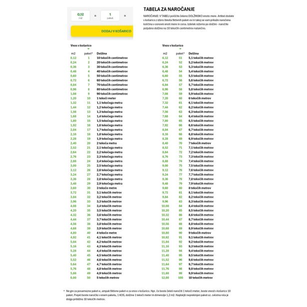 TEHNIČNA GUMENA PLOŠČA 3X1200 MM ČRNA KROGI AVTOTEKAČ NA METER 10 M