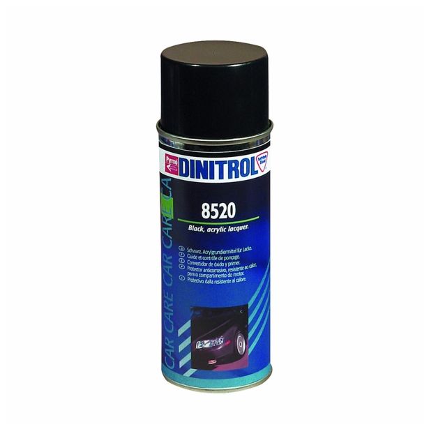 TEHNIČNI SPREJ DINITROL 8520 LACKSPRAY SCHWARZ SEIDENMATT 400ML ČRNA MAT