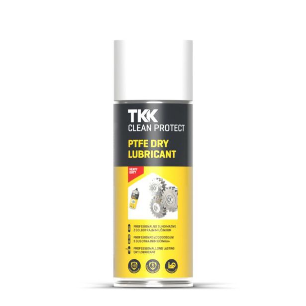 TEHNIČNI SPREJ TKK CLEAN PROTECT PTFE DRY LUBRICANT 400 ML