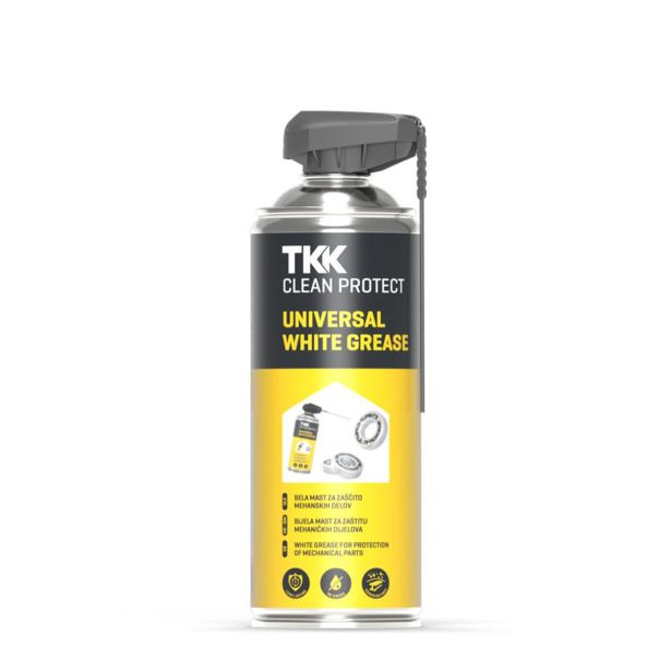 TEHNIČNI SPREJ TKK CLEAN PROTECT UNIVERSAL WHITE GREASE 400 ML - BELA MAST