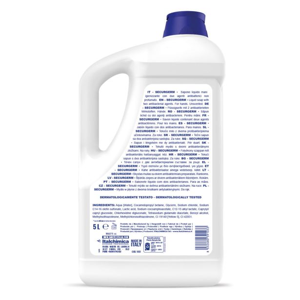 MILO ANTIBAKTERIJSKO . 5 L SECURGERM, SANITEC