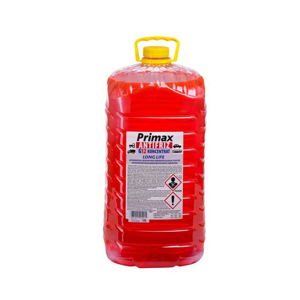 MAZIVA IN TEKOČINE PRIMAX ANTIFRIZ RDEČI G 12 10L