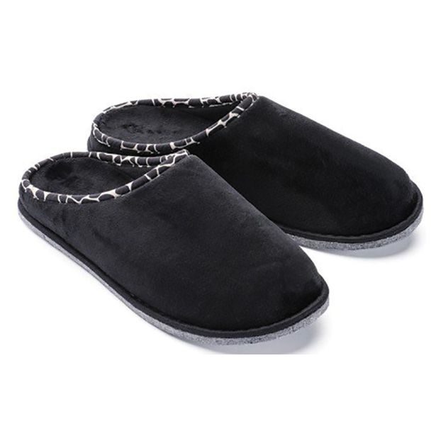 TEKSTIL VITAPUR FAMILY HIŠNI COPATI SOFT TOUCH M 44-45 ČRNI