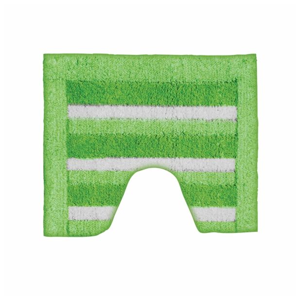 KOPALNIŠKA PREPROGA SANIPLAST STRIPE ZELENA IZREZ ZA WC
