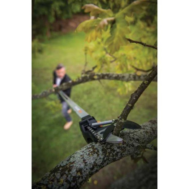 VIŠINSKE ŠKARJE ZA VEJE FISKARS TELESKOPSKE UP86, STRIŽNE