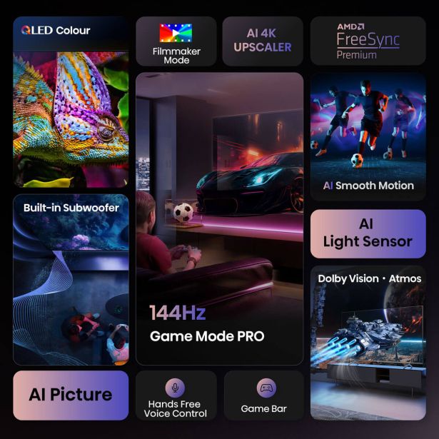 TELEVIZOR HISENSE 100E7Q PRO