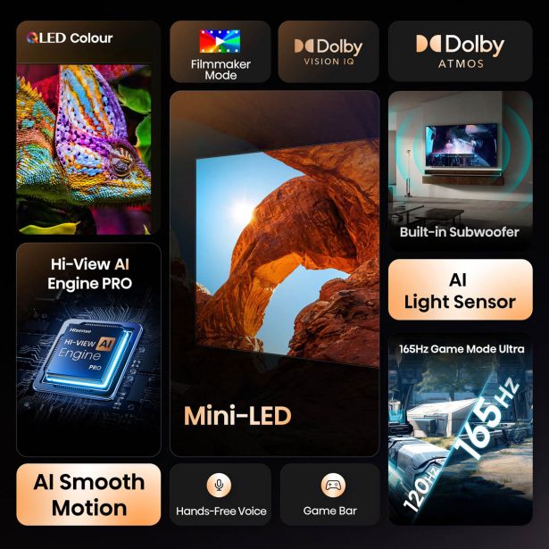 TELEVIZOR HISENSE 100U7Q