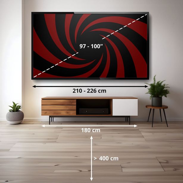 TELEVIZOR HISENSE 100UR8S RGB MINILED