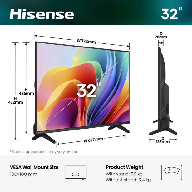 TELEVIZOR HISENSE 32A4S