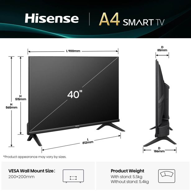 TELEVIZOR HISENSE 40A4Q