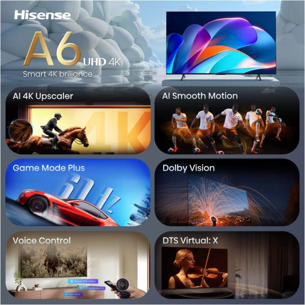 TELEVIZOR HISENSE 55A6S