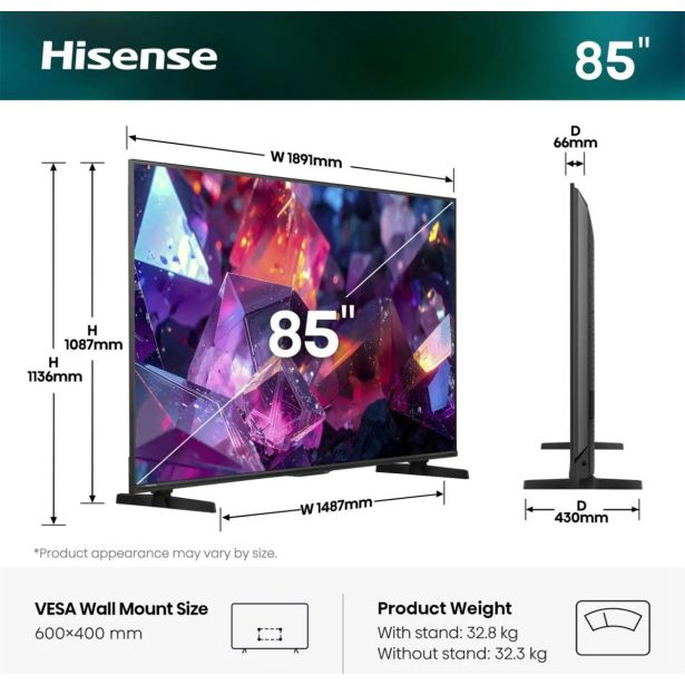 TELEVIZOR HISENSE 55A7S