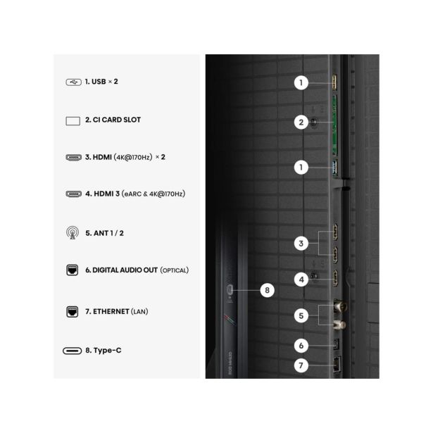 TELEVIZOR HISENSE 65UR9S RGB MINILED