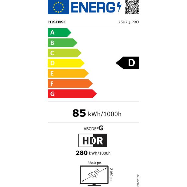 TELEVIZOR HISENSE 75U7Q PRO