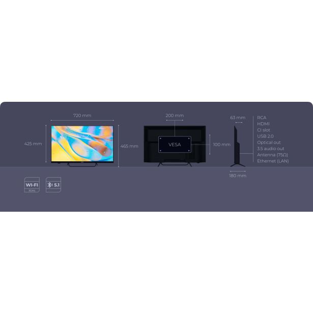 TELEVIZOR KIVI 32F760QB