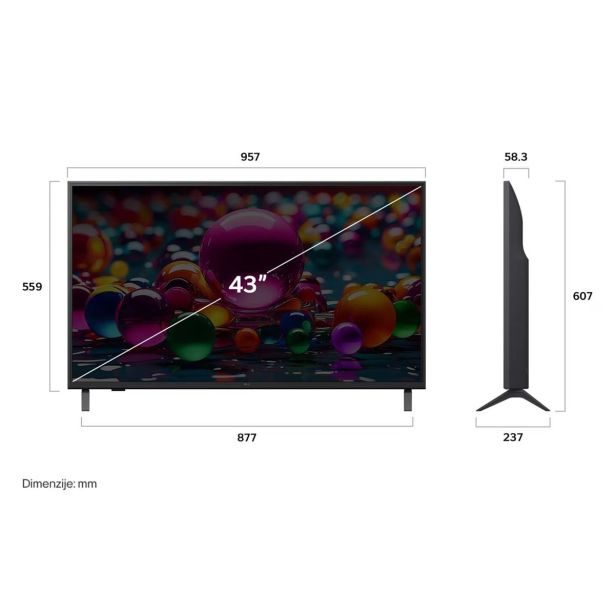 TELEVIZOR LG 43UA75003LA
