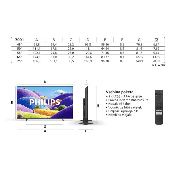 TELEVIZOR PHILIPS 55PUS7001/12