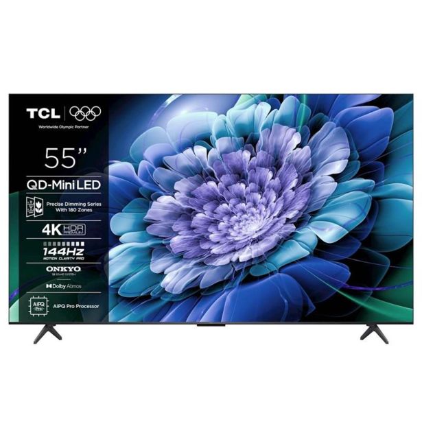 TELEVIZOR TCL 4K QD-MINI LED TV 55C69K ONKYO ZVOK Z DOLBY ATMOS