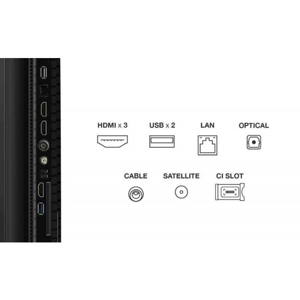 TELEVIZOR TCL 4K QLED TV 65P71K GOOGLE DOLBY VISION & ATMOS