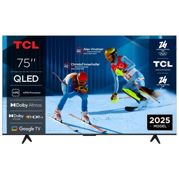 TELEVIZOR TCL 4K QLED TV 75P71K GOOGLE DOLBY VISION & ATMOS