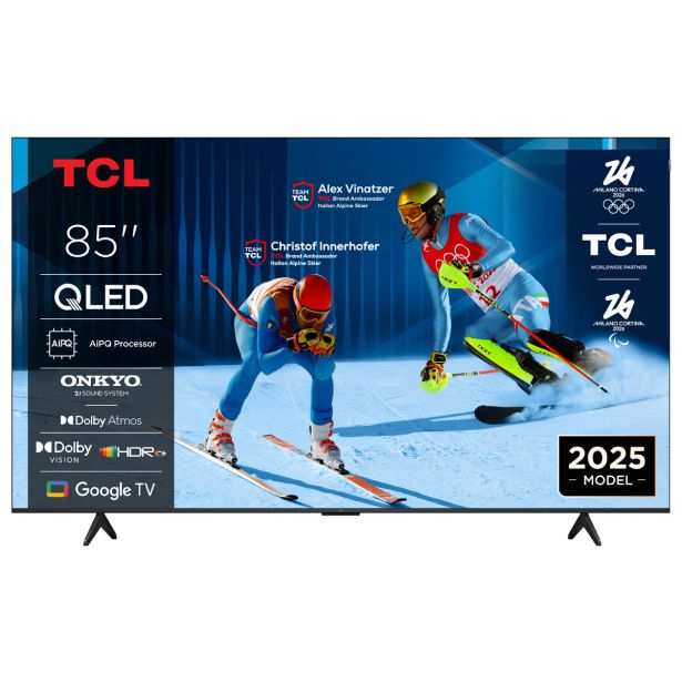 TELEVIZOR TCL 4K QLED TV 85P71K GOOGLE ONKYO ZVOK Z DOLBY ATMOS