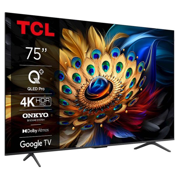 TELEVIZOR TCL 4K QLED TV 85P71K GOOGLE ONKYO ZVOK Z DOLBY ATMOS