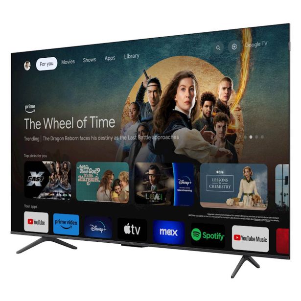 TELEVIZOR TCL 4K QLED TV 85P71K GOOGLE ONKYO ZVOK Z DOLBY ATMOS