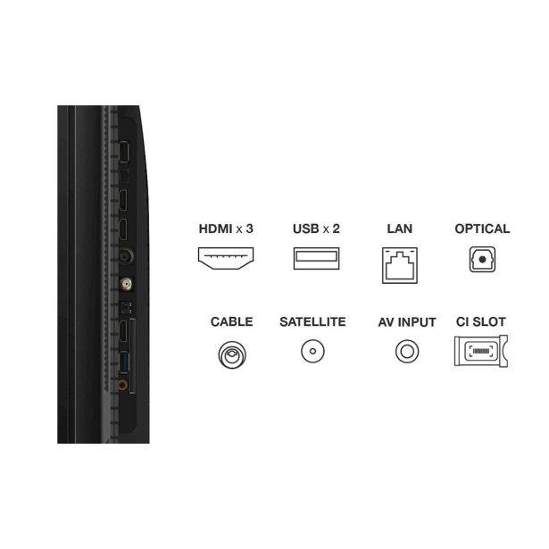 TELEVIZOR TCL 4K QLED TV 85P71K GOOGLE ONKYO ZVOK Z DOLBY ATMOS