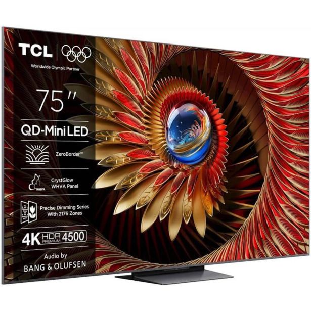 TELEVIZOR TCL QD-MINI LED TV 75C81K BANG & OLUFSEN