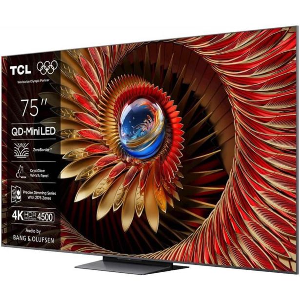 TELEVIZOR TCL QD-MINI LED TV 75C81K BANG & OLUFSEN