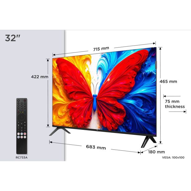 TELEVIZOR TCL QLED TV 32S5L