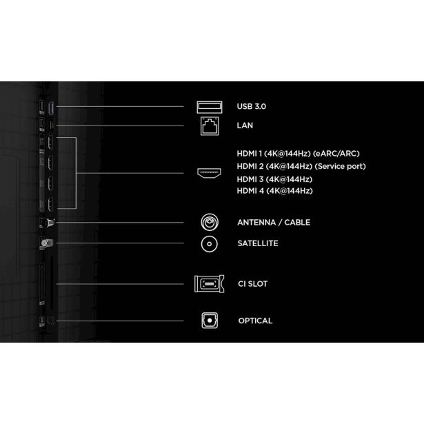 TELEVIZOR TCL SQD-MINI LED TV 98C8L