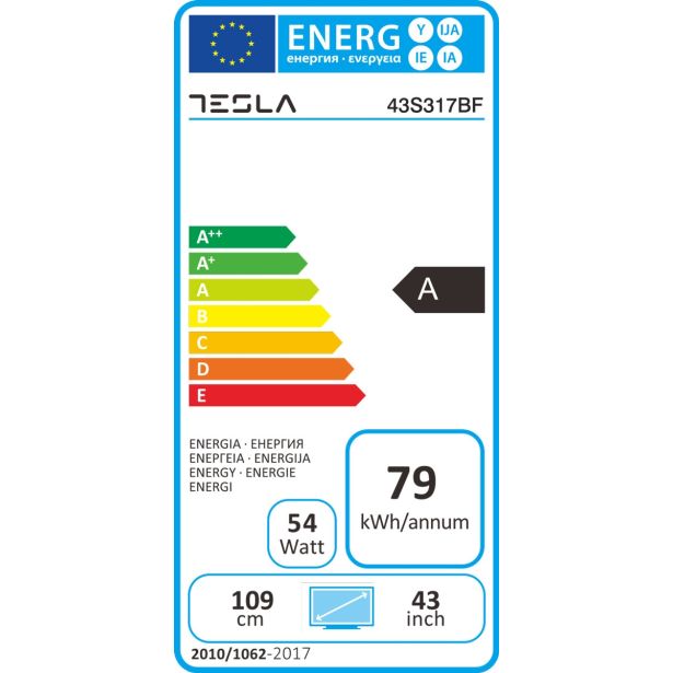 TELEVIZOR TESLA 43S317BF