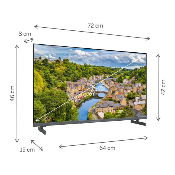 TELEVIZOR THOMSON 32FQG3S15C QLED