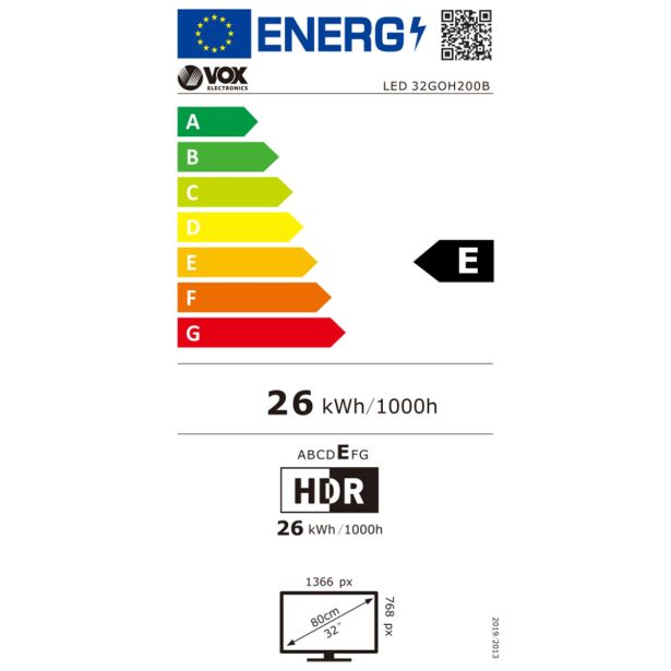 TELEVIZOR VOX 32GOH200B (GOOGLE TV)
