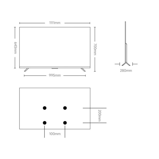 TELEVIZOR XIAOMI QLED TV A PRO 50 2026 L50MB-APEU