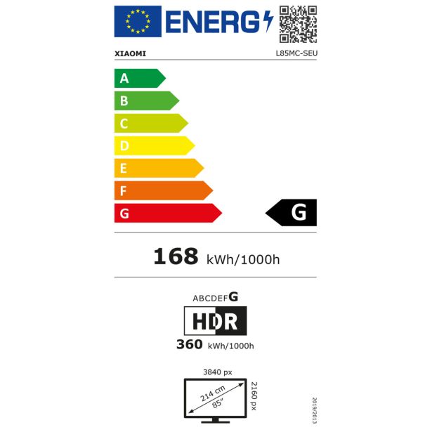 TELEVIZOR XIAOMI TV S MINI LED 85 2026 L85MC-SEU