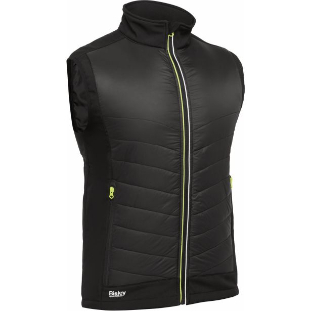 TELOVNIK BISLEY COOPER PUFFER SOFTSHELL ČRN ŠT. 4XL