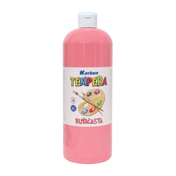 TEMPERA BARVA KARBON ROZA 1L