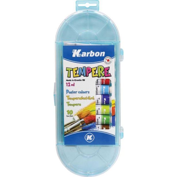 TEMPERA BARVE KARBON 10/1