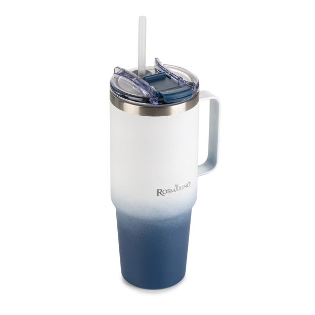 TERMO LONČEK ROSMARINO OMBRE 870ML MODRA