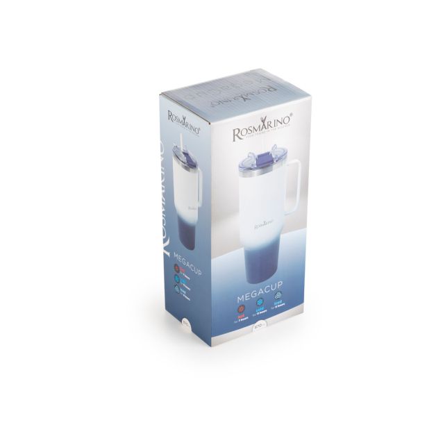 TERMO LONČEK ROSMARINO OMBRE 870ML MODRA