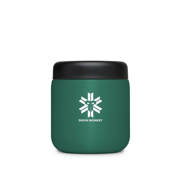 TERMO POSODA SNOW MONKEY FOODIE MIDI 480 ML ZELENA