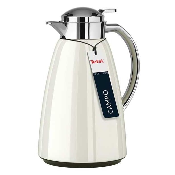 TERMO STEKLENICA, POSODA TEFAL CAMPO TERMO VRČ 1 LIT BELE BARVE