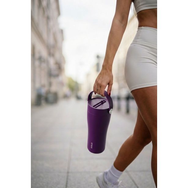 TERMO STEKLENICA, POSODA EQUA CARRY CUP MULBERRY 600 ML