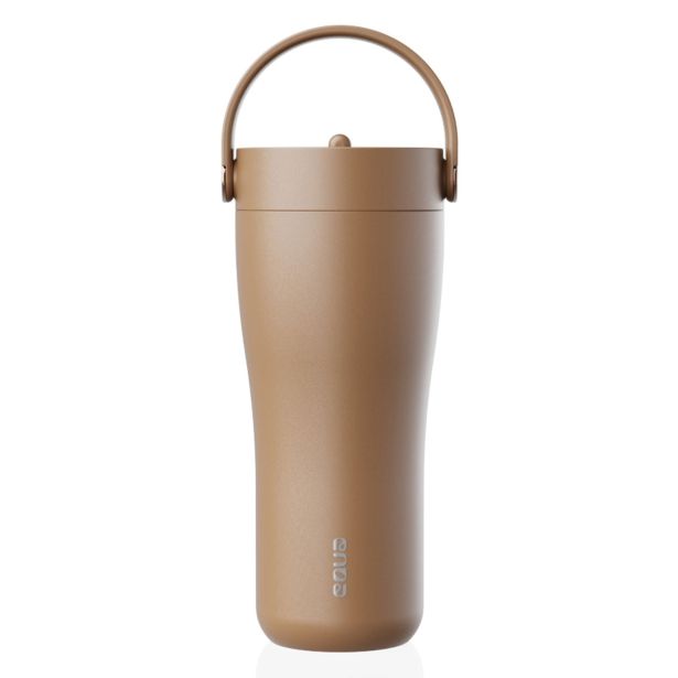 TERMO STEKLENICA, POSODA EQUA CARRY CUP TOFFEE 600 ML